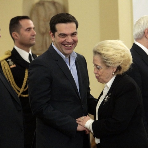 Αλέξης Τσίπρας - Βασιλική Θάνου