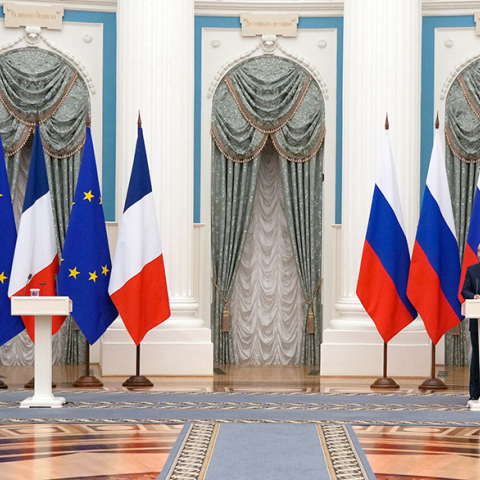 Ουκρανία: Τηλεφωνική επικοινωνία Πούτιν-Μακρόν