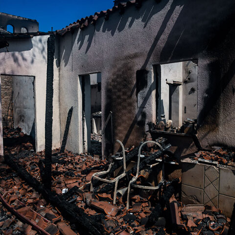 Φωτιά σε σπίτι