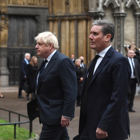 Μπόρις Τζόνσον και Κιρ Στάρμερ