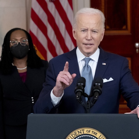 Ο πρόεδρος των ΗΠΑ, Τζο Μπάιντεν