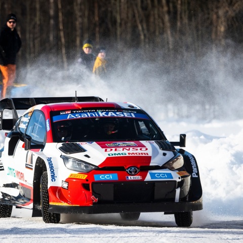 Αυτόκινητο στο Ράλλυ Σουηδίας 2022