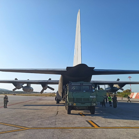 Αμυντικό υλικό με δύο C-130 αποστέλλει η Ελλάδα στην Ουκρανία