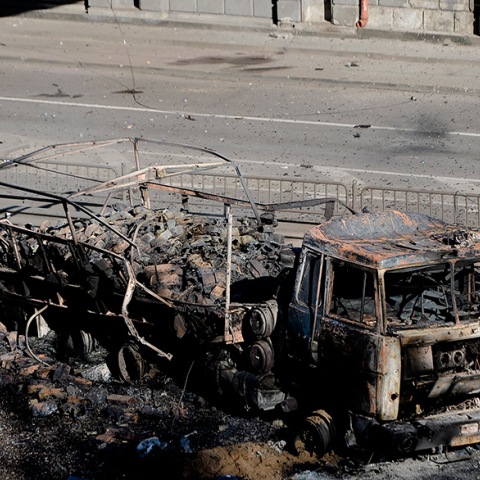 Πόλεμος στην Ουκρανία: Οδομαχίες στο Χάρκοβο