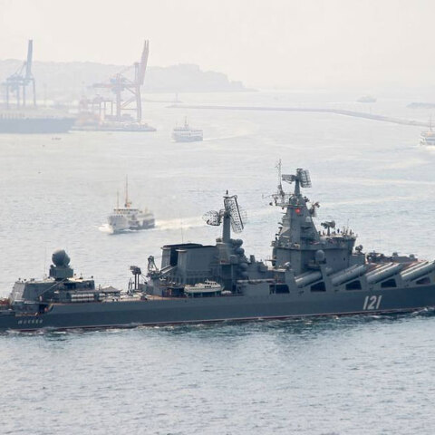Ρωσικό πολεμικό πλοίο στη Μαύρη Θάλασσα