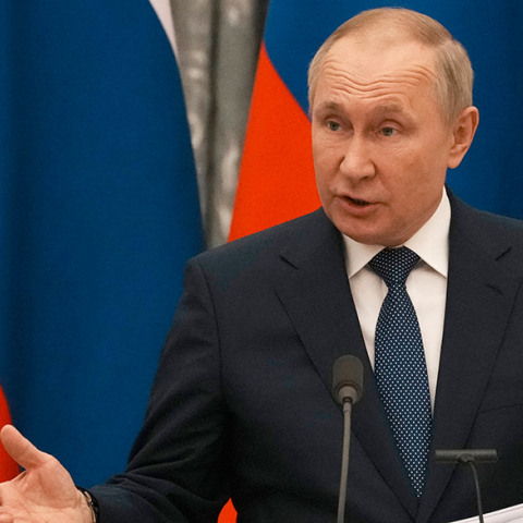 Ο Ρώσος πρόεδρος Βλαντίμιρ Πούτιν