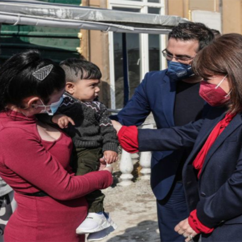 Η Πρόεδρος της Δημοκρατίας Κατερίνα Σακελλαροπούλου