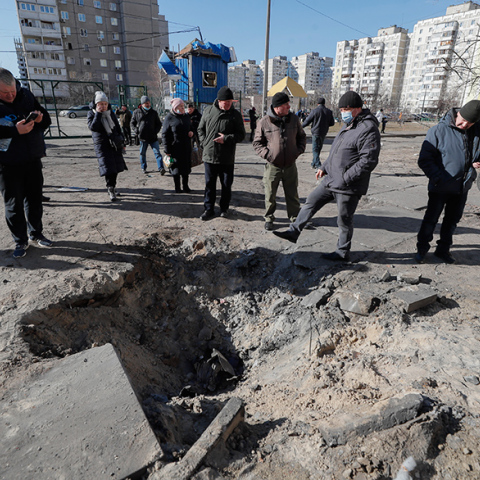 Πόλεμος στην Ουκρανία - Βομβαρδισμοί στο Χάρκοβο