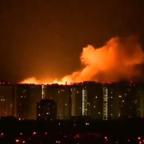 Νυχτερινοί βομβαρδισμοί στο Κίεβο