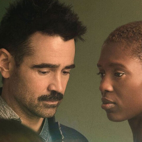 Ο Κόλιν Φάρελ και η Τζόντι Τέρνερ-Σμιθ στην ταινία «Μετά τον Γιανγκ»