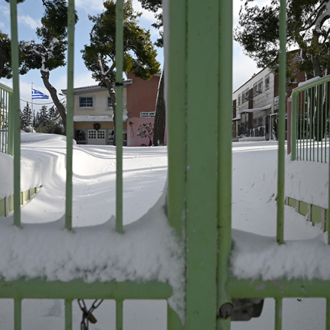 Κλειστά σχολεία λόγω χιονοπτώσεων