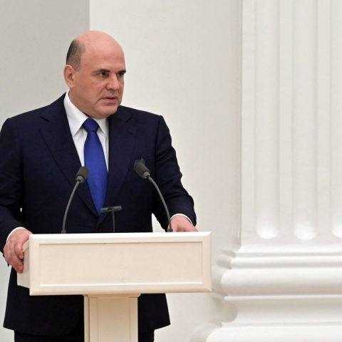 Ο πρωθυπουργός της Ρωσίας, Μιχαήλ Μιστούστιν