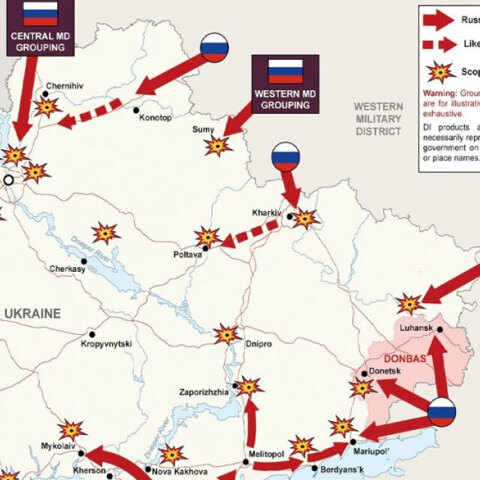 Χάρτης για τον πόλεμο στην Ουκρανία - Σε ποιες πόλεις γίνονται μάχες