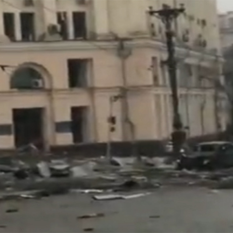 Επίθεση του ρωσικού στρατού στην πόλη Χάρκοβο