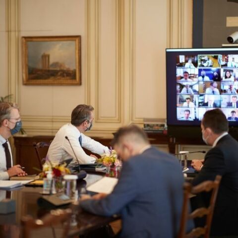 Συνεδρίαση του Υπουργικού Συμβουλίου μέσω τηλεδιάσκεψης