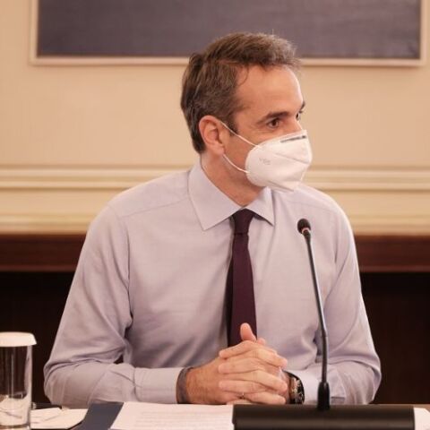 Ο πρωθυπουργός Κυριάκος Μητσοτάκης 