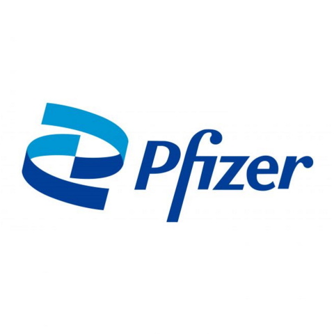 Το επίσημο logo της Pfizer. 