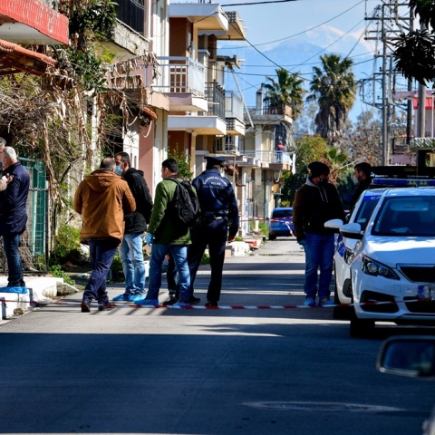 Το σπίτι όπου έγινε ο τετραπλός φόνος στην Ανδραβίδα
