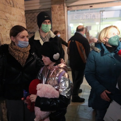 Ουκρανοί πρόσφυγες φτάνουν στην Αθήνα