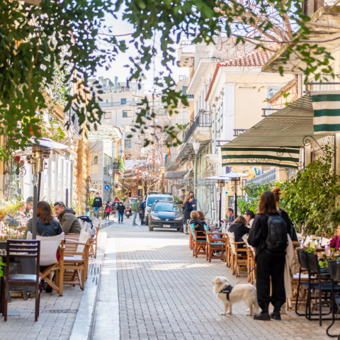Φωτογραφία από τη γειτονιά του Ψυρρή.