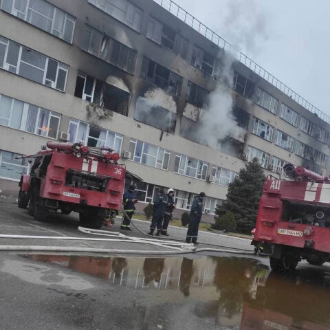 Κίεβο: Θραύσμα πυραύλου προσγειώθηκε στην αυλή της προεδρικής κατοικίας