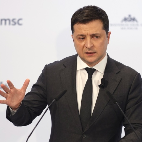 Ο πρόεδρος της Ουκρανίας, Βολοντίμιρ Ζελένσκι