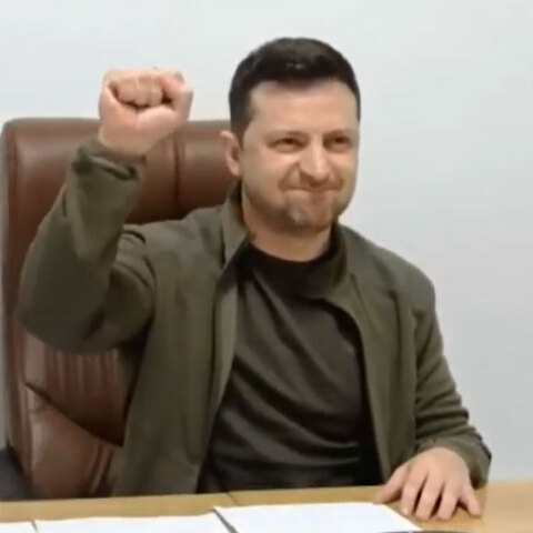 O Βολοντίμιρ Ζελένσκι σε διάγγελμα για τον πόλεμο στην Ουκρανία