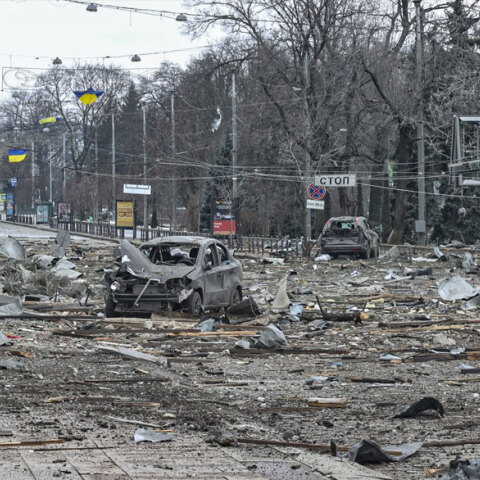 Βομβαρδισμός στο Χάρκοβο