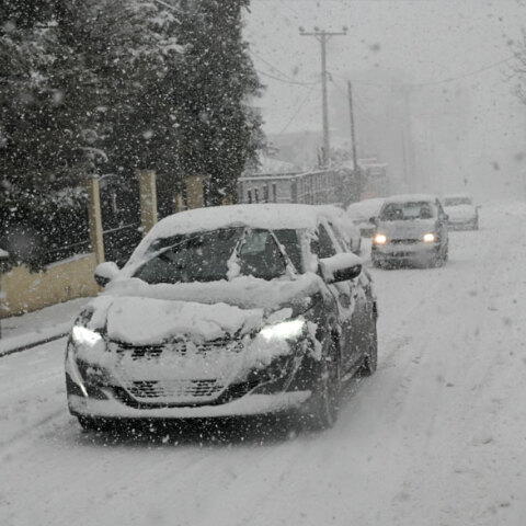 Χιόνια στην Αττική