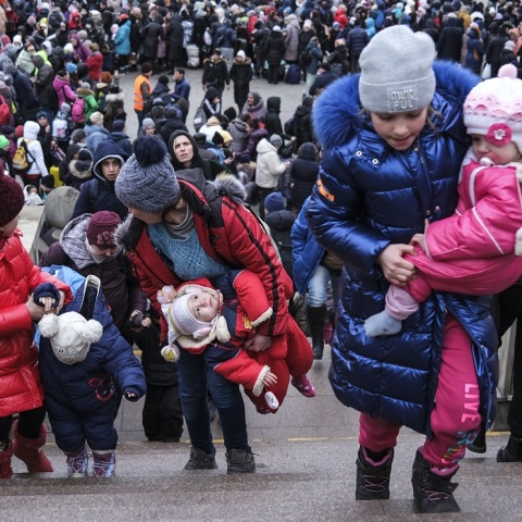 Πρόσφυγες στην Ουκρανία