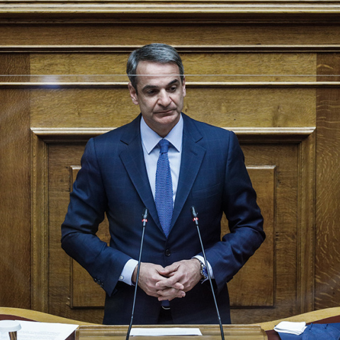 Ο πρωθυπουργός Κυριάκος Μητσοτάκης