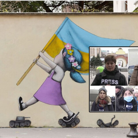 Οι πέντε πολεμικές ανταποκρίτριες της ΕΡΤ στην Ουκρανία