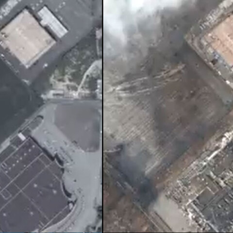 Μαριούπολη πριν και μετά τον ρωσικό βομβαρδισμό