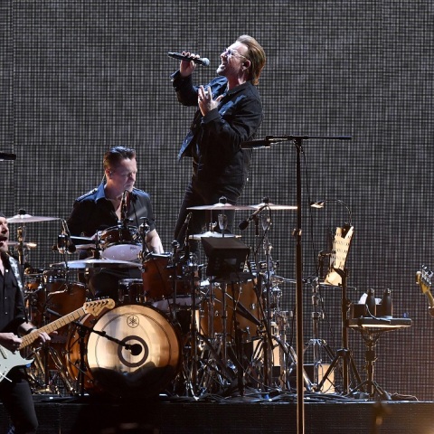 Στιγμιότυπο από συναυλία των U2