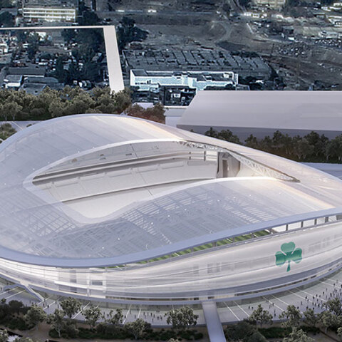 Μακέτα για το νέο γήπεδο του Παναθηναϊκού στον Βοτανικό