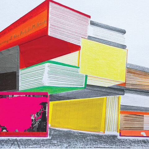 Χριστίνα Μήτρεντσε, Museum of Contemporary Art Sydney MCA, drawing & collage on paper