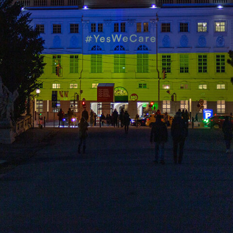 Video wall για τον πόλεμο στην Ουκρανία