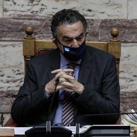 Ο αντιπρόεδρος της Βουλής, Χαράλαμπος Αθανασίου