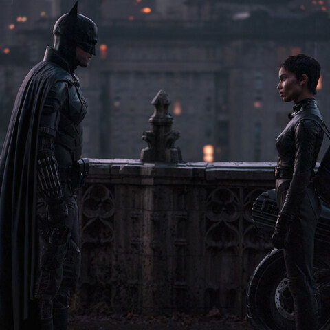 Ρόμπερτ Πάτινσον και Ζόι Κράβιτζ στην ταινία «The Batman»