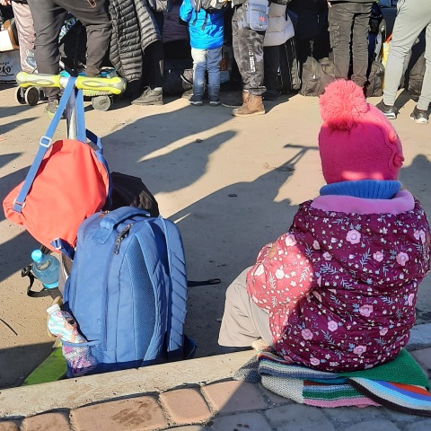 Πρόσφυγες στην Ουκρανία - Μικρό παιδί