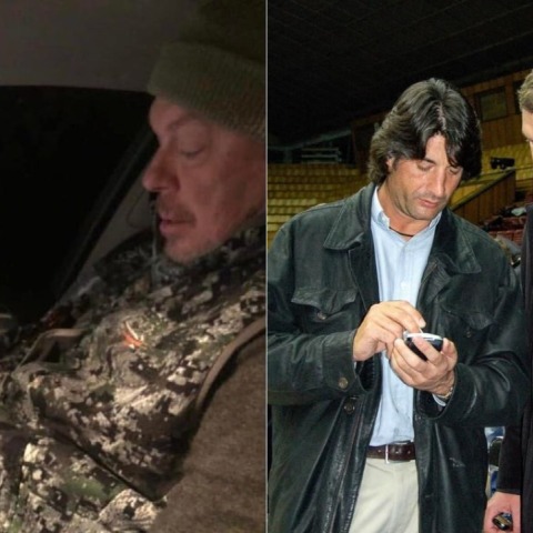 Ο παλαίμαχος μπασκετμπολίστας, Σάσα Βολκόφ - Αριστερά στα γήπεδα, δεξιά στον πόλεμο στην Ουκρανία