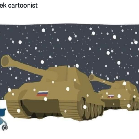 Το σκίτσο του Δημήτρη Χαντζόπουλου