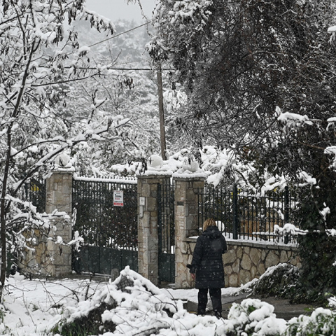 Η κακοκαιρία «Φίλιππος» φέρνει κρύο και χιόνια