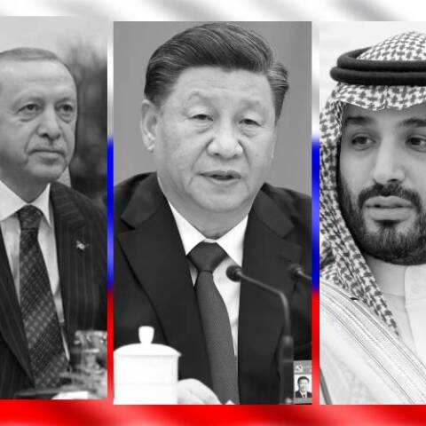 Ταγίπ Ερντογάν, Σι Τζινπίνγκ, Μοχάμεντ μπιν Σαλμάν