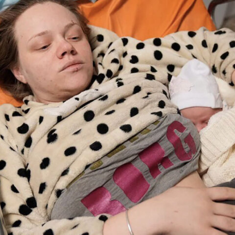 Η έγκυος στη Μαριούπολη που γέννησε το μωρό της