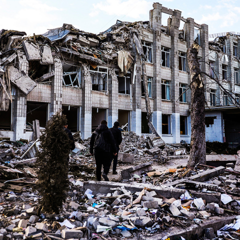 Εισβολή στην Ουκρανία: Βομβαρδισμοί σε ουκρανικές πόλεις 