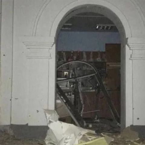 Πόλεμος στην Ουκρανία: Εικόνες από το μοναστήρι που βομβάρδισαν οι Ρώσοι