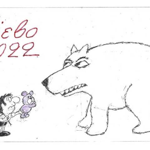 Η γελοιογραφία του ΚΥΡ για τον πόλεμο της Ρωσίας στην Ουκρανία