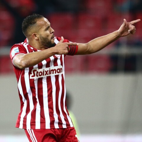 Ο επιθετικός του Ολυμπιακού, Γιουσέφ Ελ Αραμπί