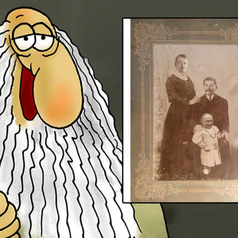 Ο Προφήτης του Αρκά και η φωτογραφία με Πούτιν, Στάλιν και Χίτλερ